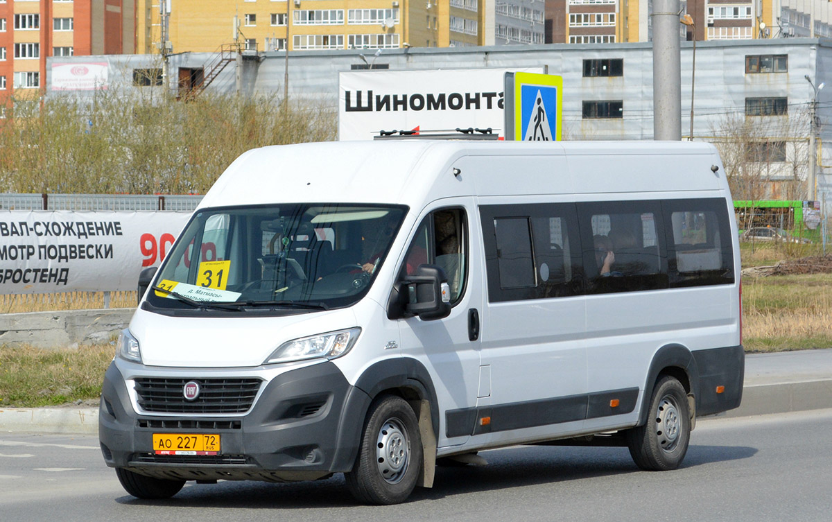 Тюменская область, Нижегородец-FST613 (FIAT Ducato) № АО 227 72