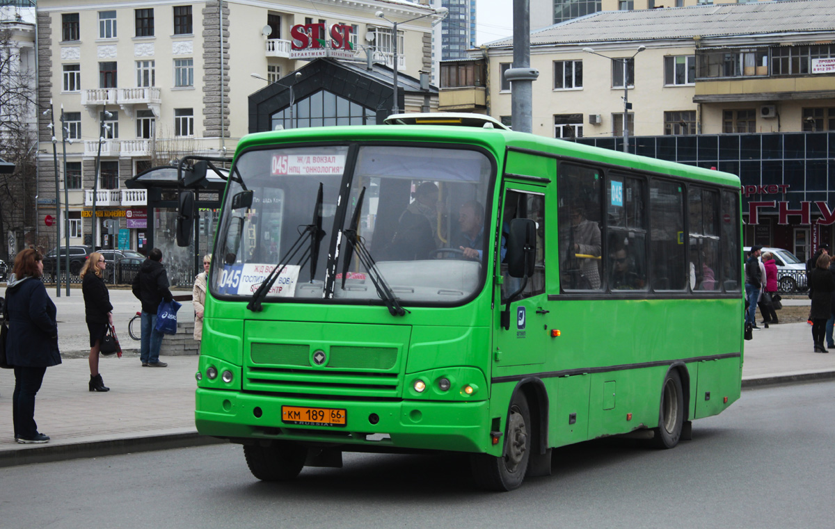 Свердловская область, ПАЗ-320402-05 № КМ 189 66