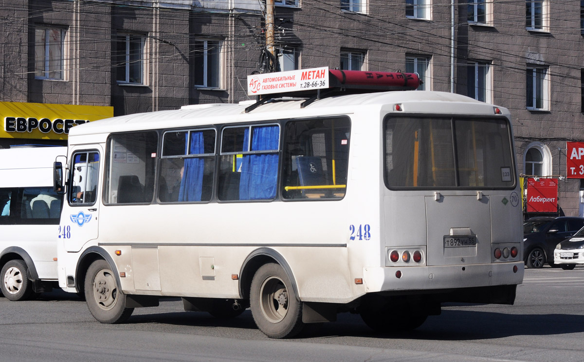 Omsk region, VSA3033 (PAZ-32054) # 248