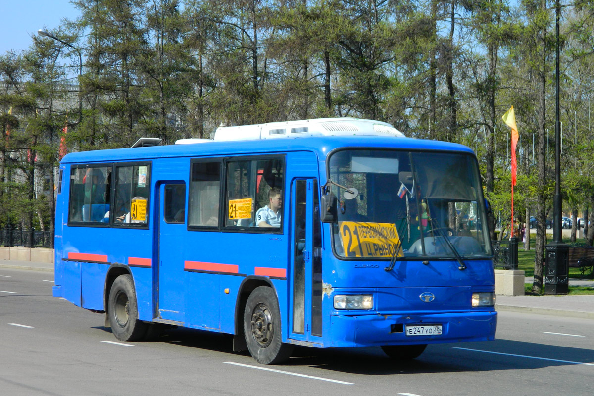 Иркутская область, Daewoo BM090 Royal Midi № Е 247 УО 38