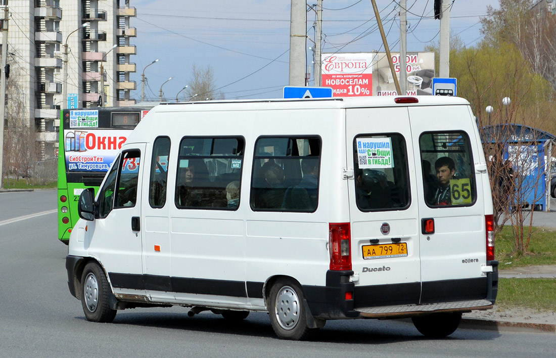 Тюменская область, FIAT Ducato 244 CSMMC, -RT № АА 799 72