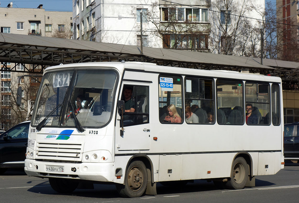 Ленинградская область, ПАЗ-320302-11 № 9700