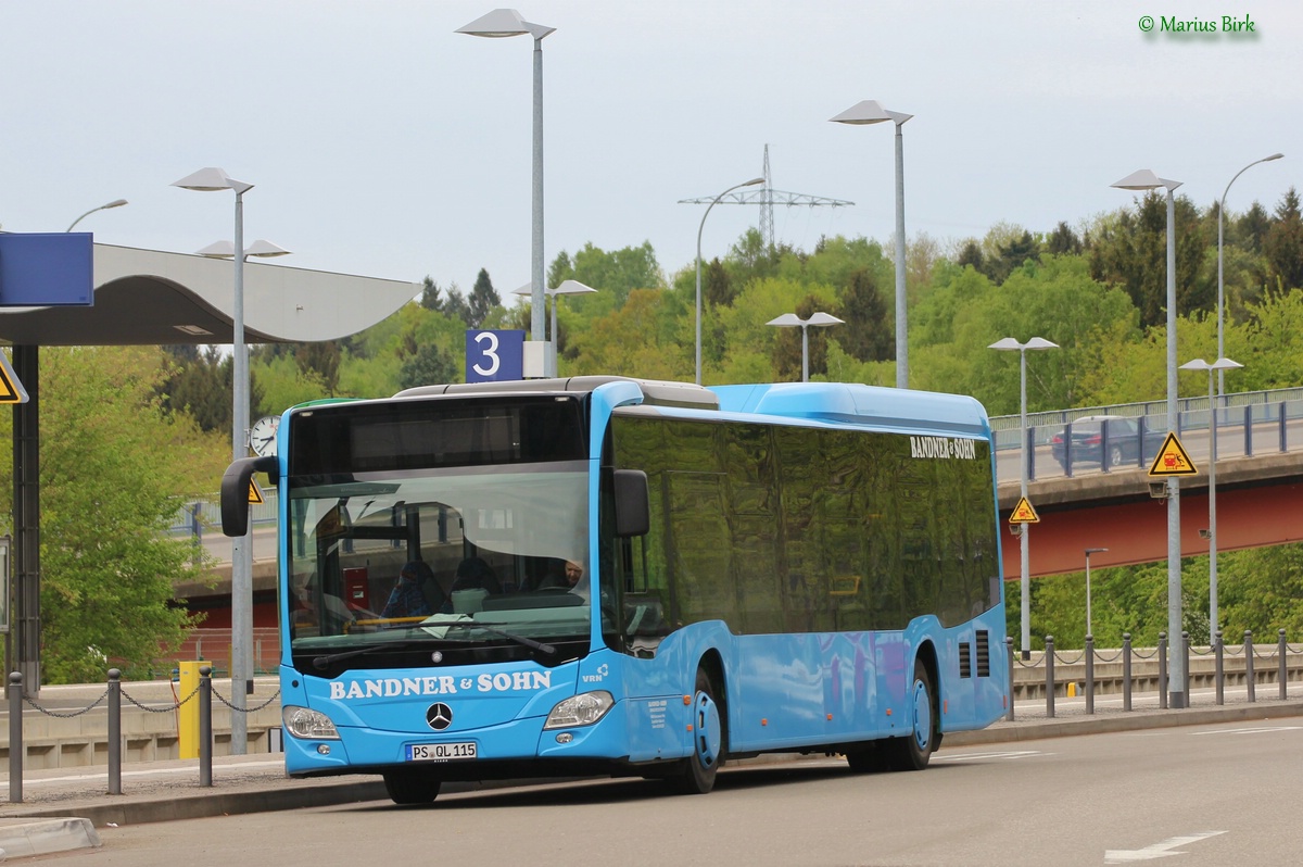 Рейнланд-Пфальц, Mercedes-Benz Citaro C2 LE MÜ № PS-QL 115