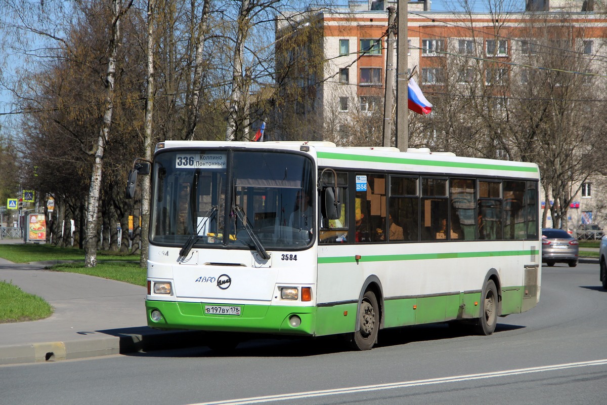 Sankt Petersburg, LiAZ-5293.53 Nr. 3584