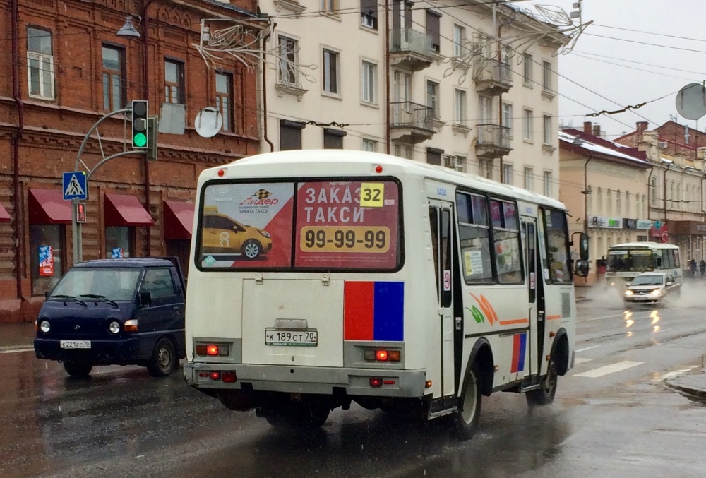 Томская область, ПАЗ-32054 № К 189 СТ 70