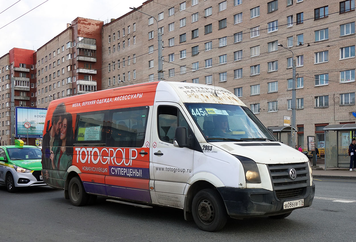 Санкт-Петербург, БТД-2219 (Volkswagen Crafter) № 2983