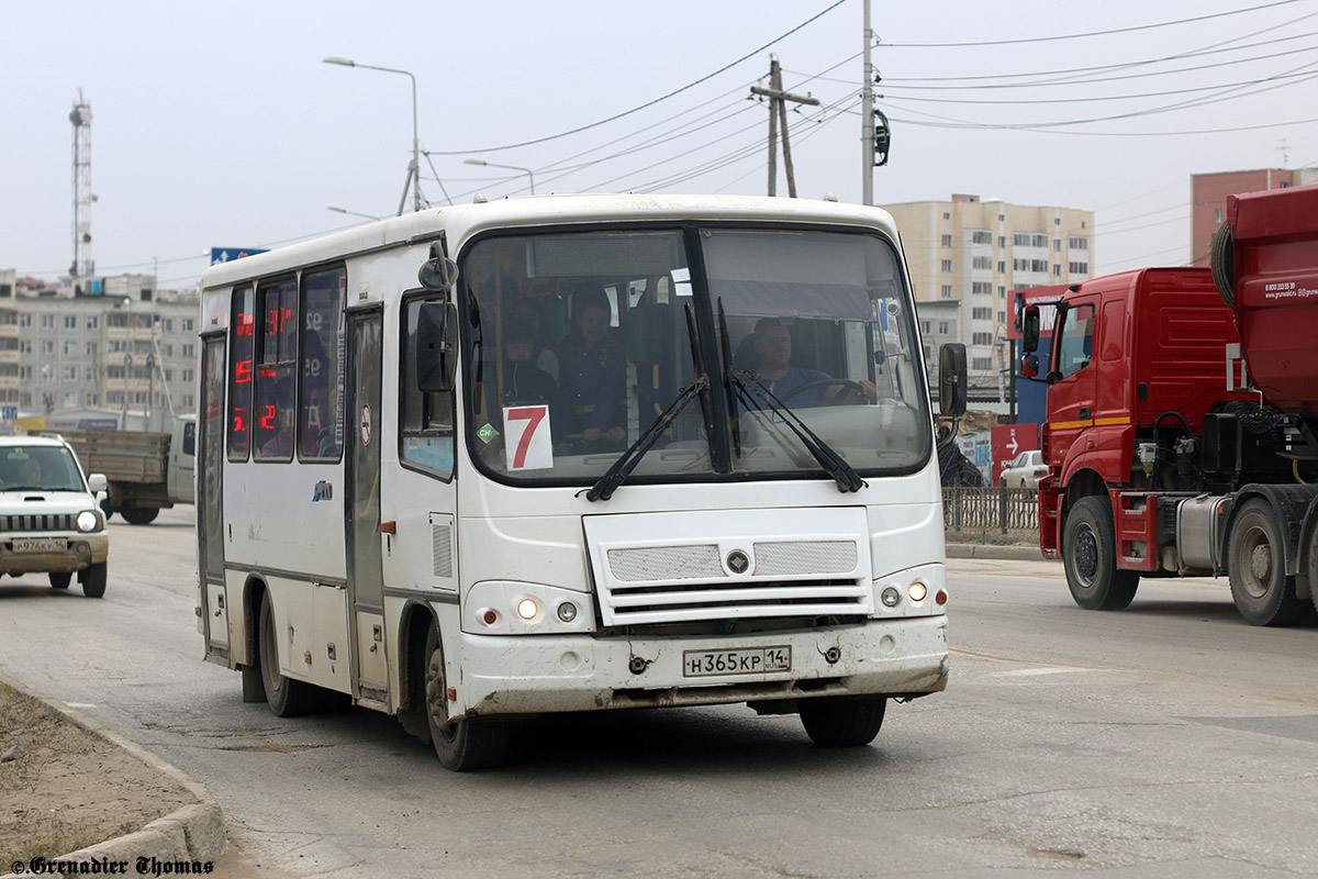 Саха (Якутия), ПАЗ-320302-08 № Н 365 КР 14