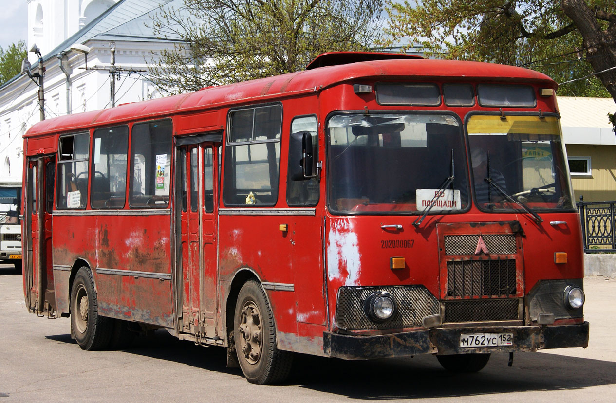 Nizhegorodskaya region, LiAZ-677M Nr. М 762 УС 152