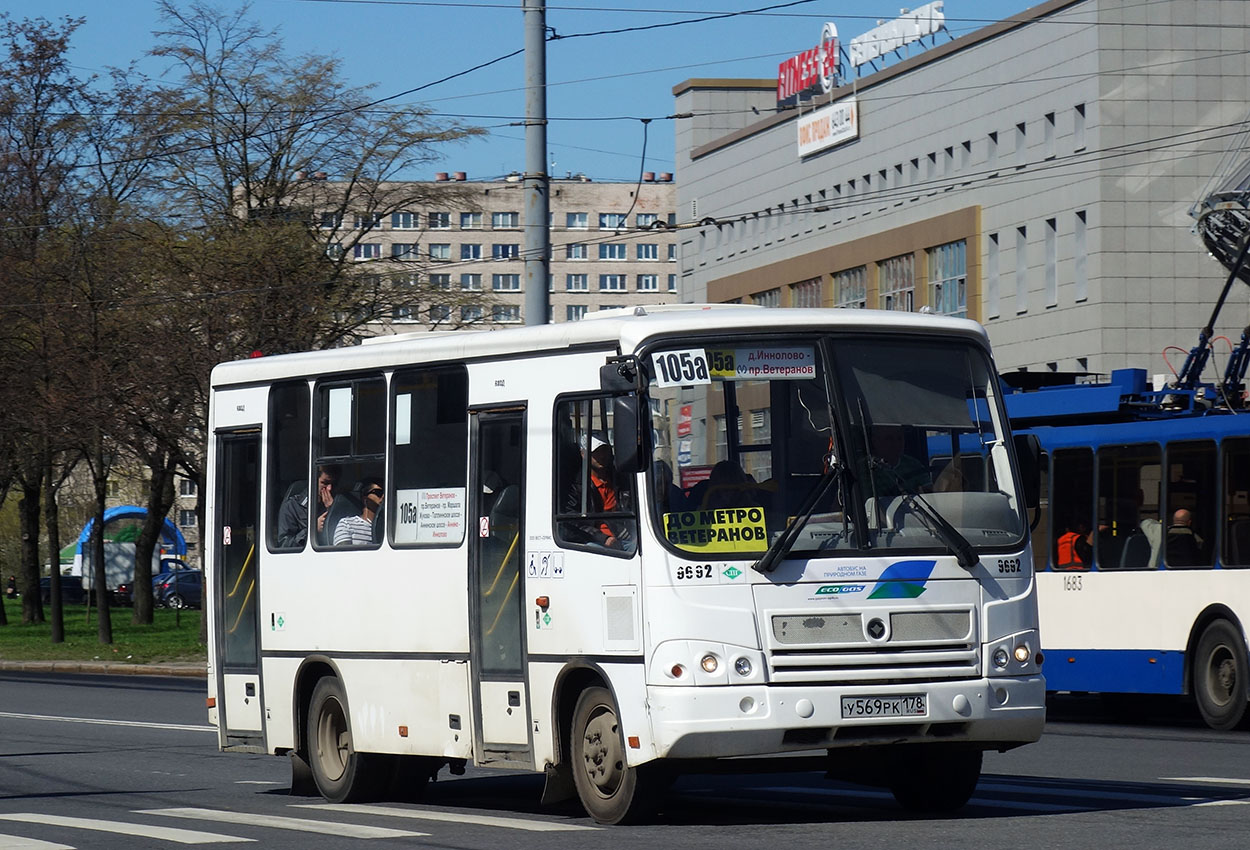 Санкт-Петербург, ПАЗ-320302-11 № 9692