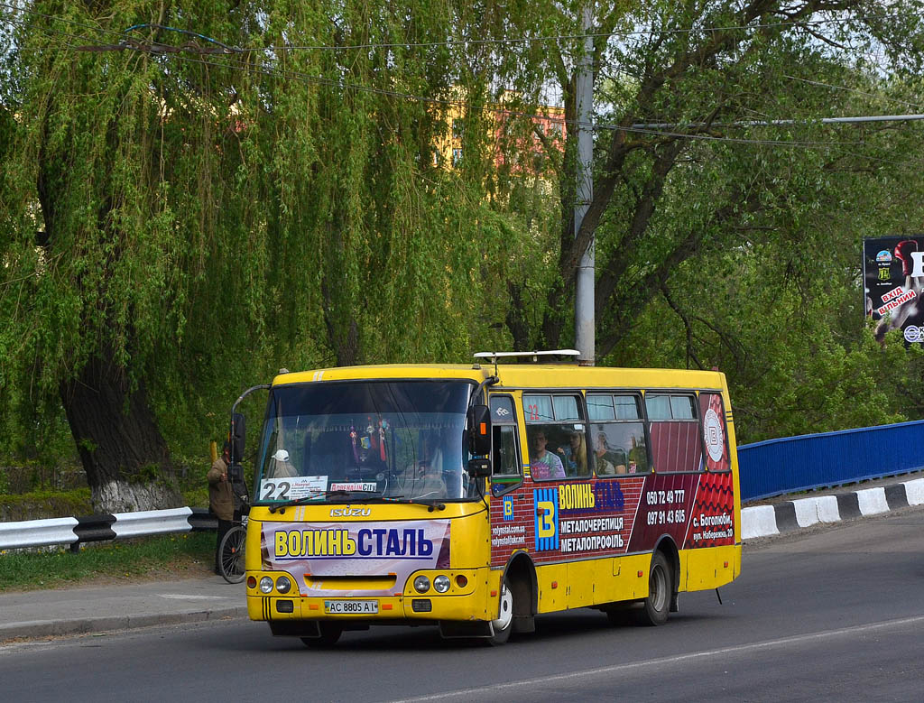 Волынская область, Богдан А09202 № AC 8805 AI