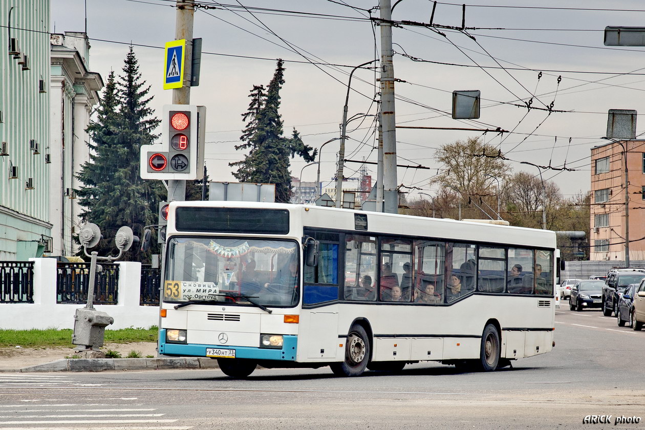 Vladimir region, Mercedes-Benz O405N2 № У 340 НТ 33