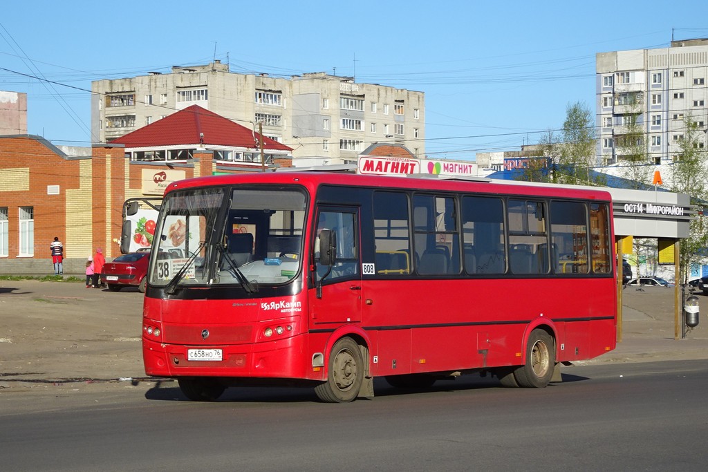 Ярославская область, ПАЗ-320412-04 "Вектор" № 808