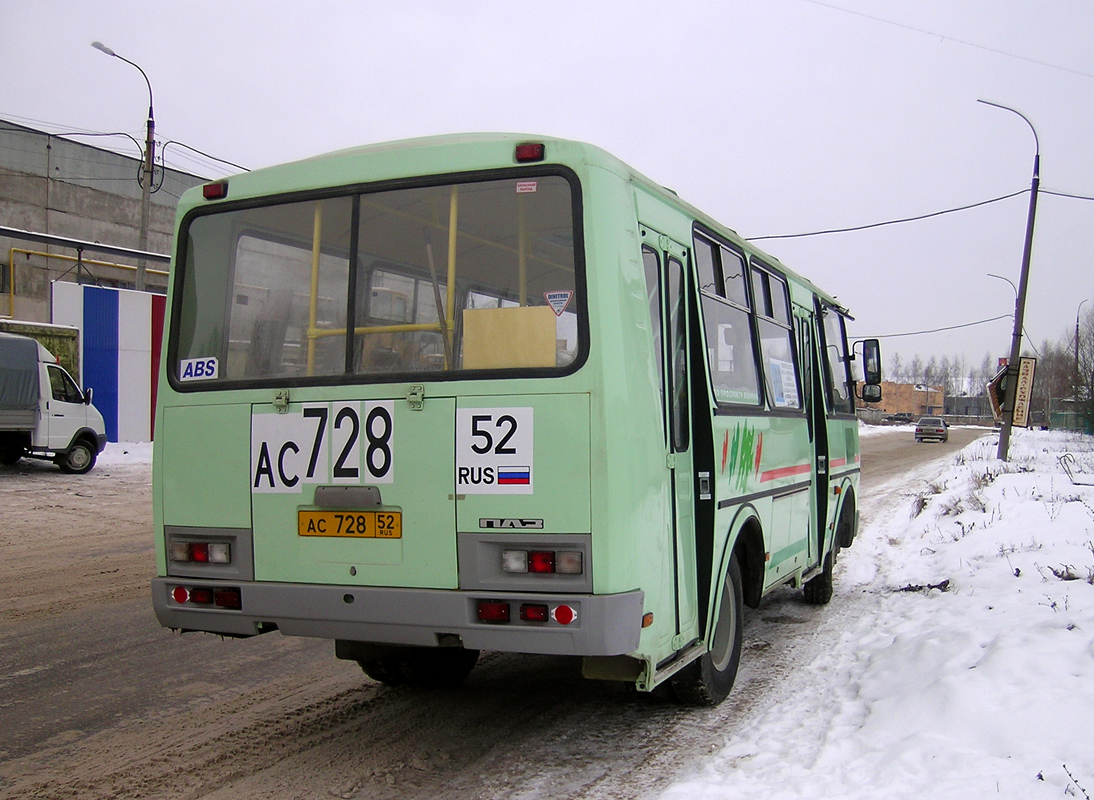 Нижегородская область, ПАЗ-32054 № АС 728 52