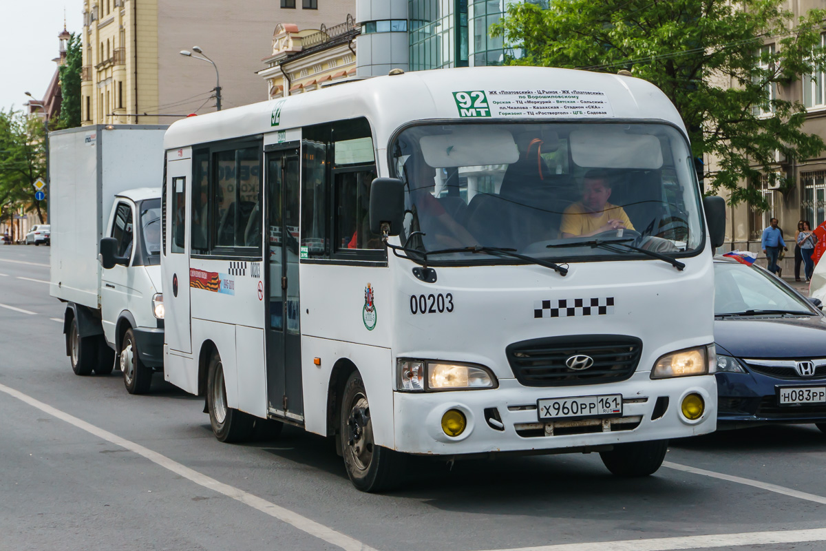 Ростовская область, Hyundai County SWB C08 (ТагАЗ) № 203