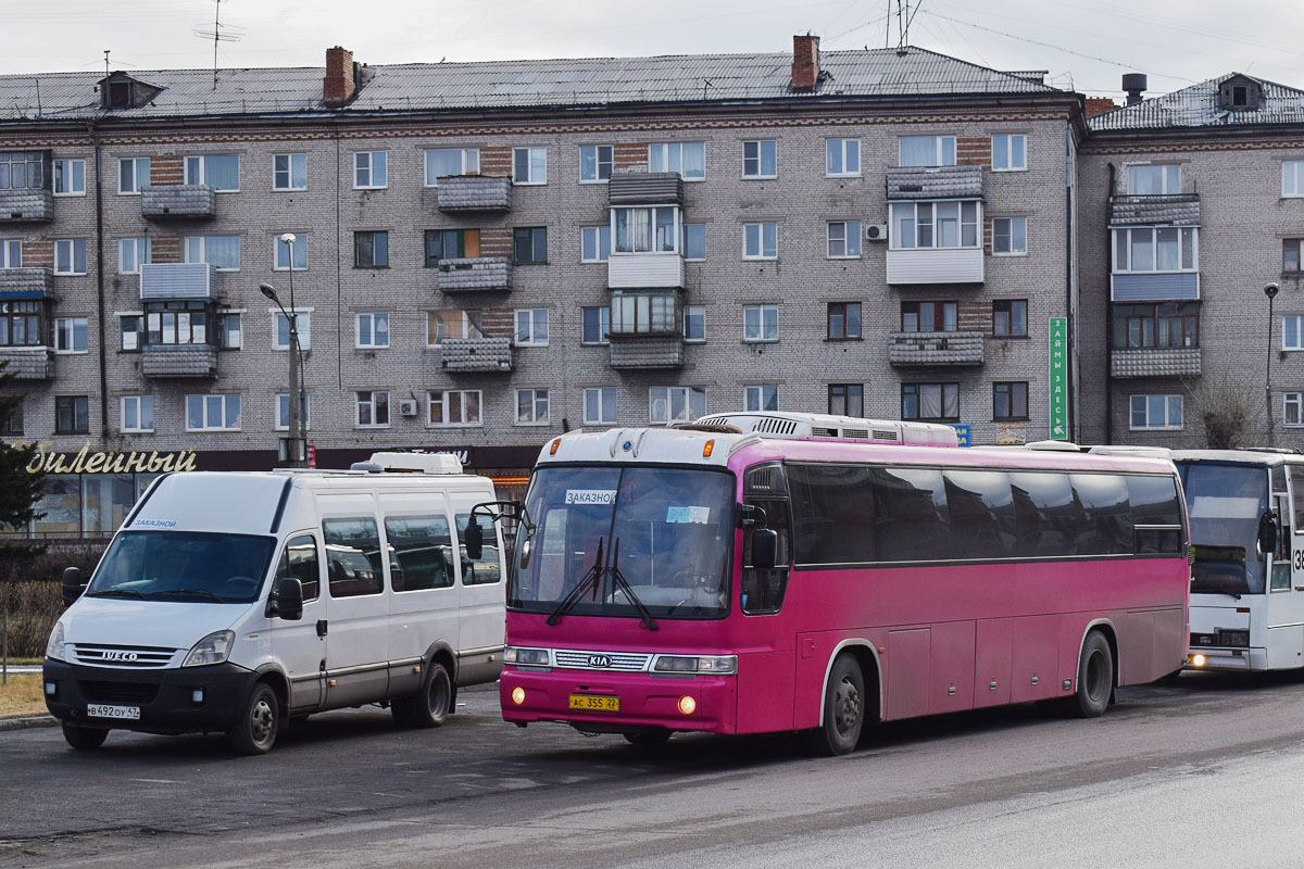 Алтайский край, Kia Granbird № АС 355 22; Алтайский край, IVECO Daily 50C15 № В 492 ОУ 47; Алтайский край — Разные фотографии