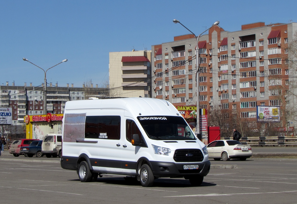Красноярский край, Ford Transit FBD [RUS] (Z6F.ESG.) № С 740 НН 124