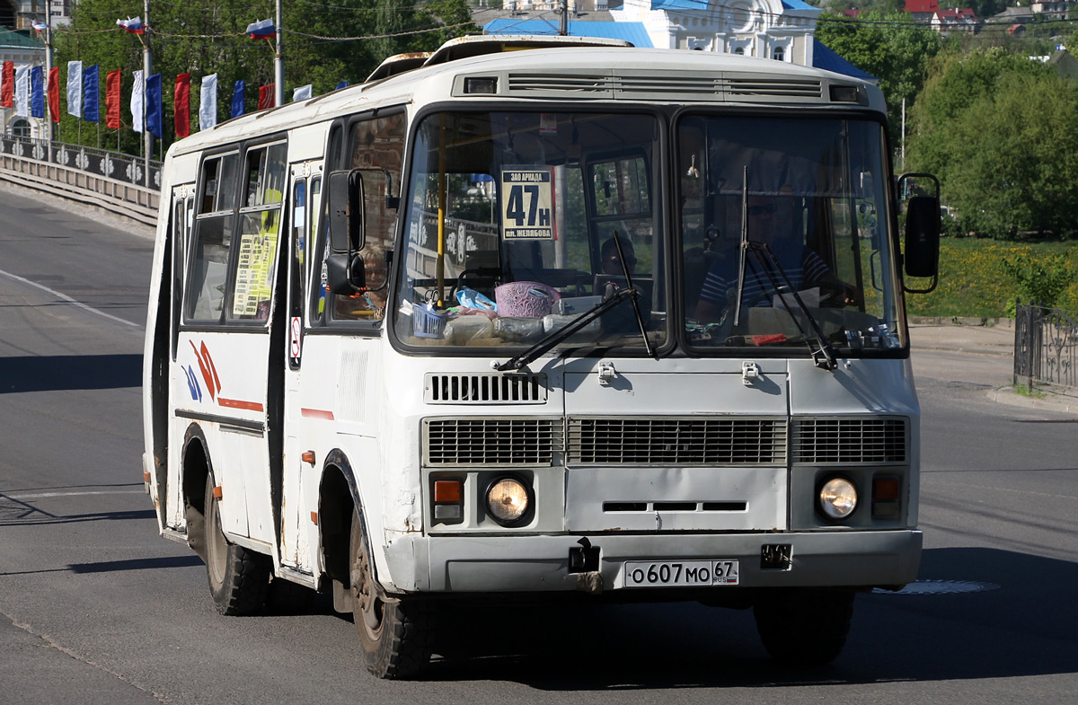 Смоленская область, ПАЗ-32054-07 № О 607 МО 67