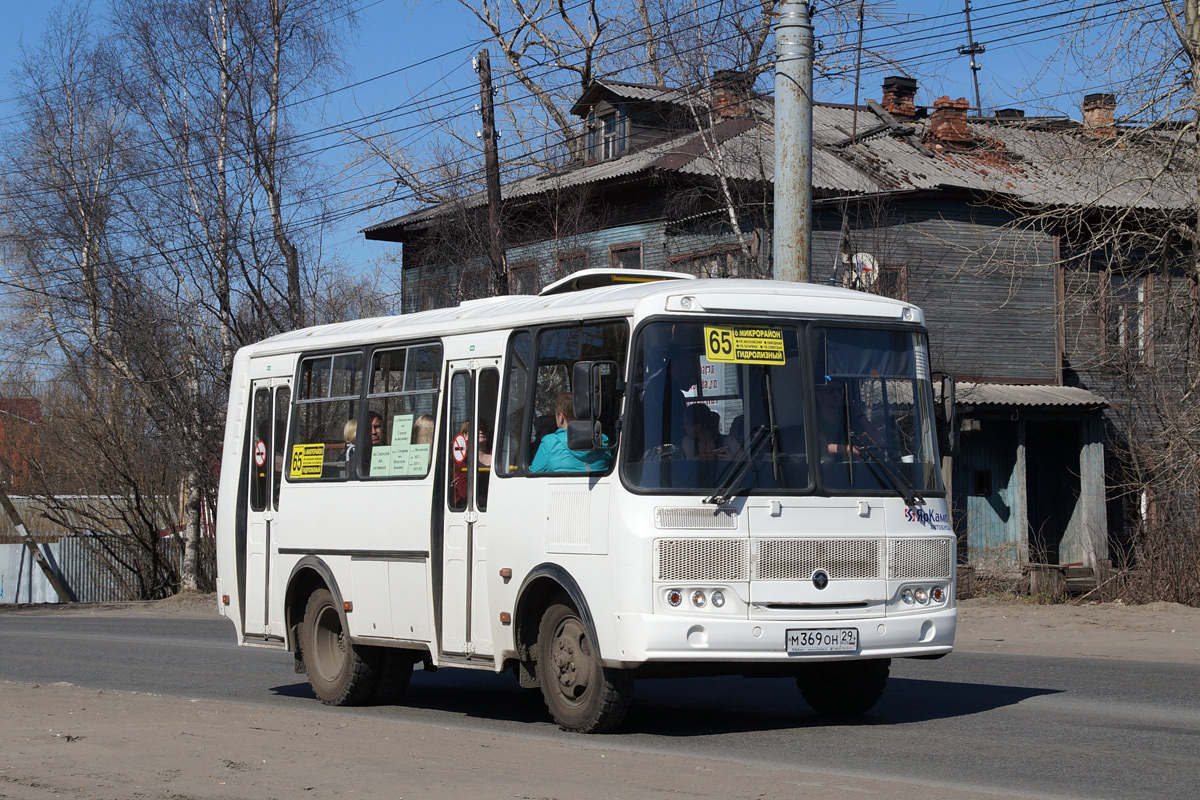 Архангельская область, ПАЗ-32054 № М 369 ОН 29