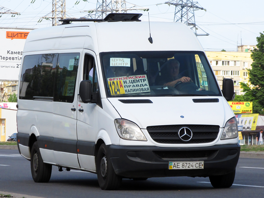 Днепропетровская область, Mercedes-Benz Sprinter W906 313CDI № AE 8724 CE