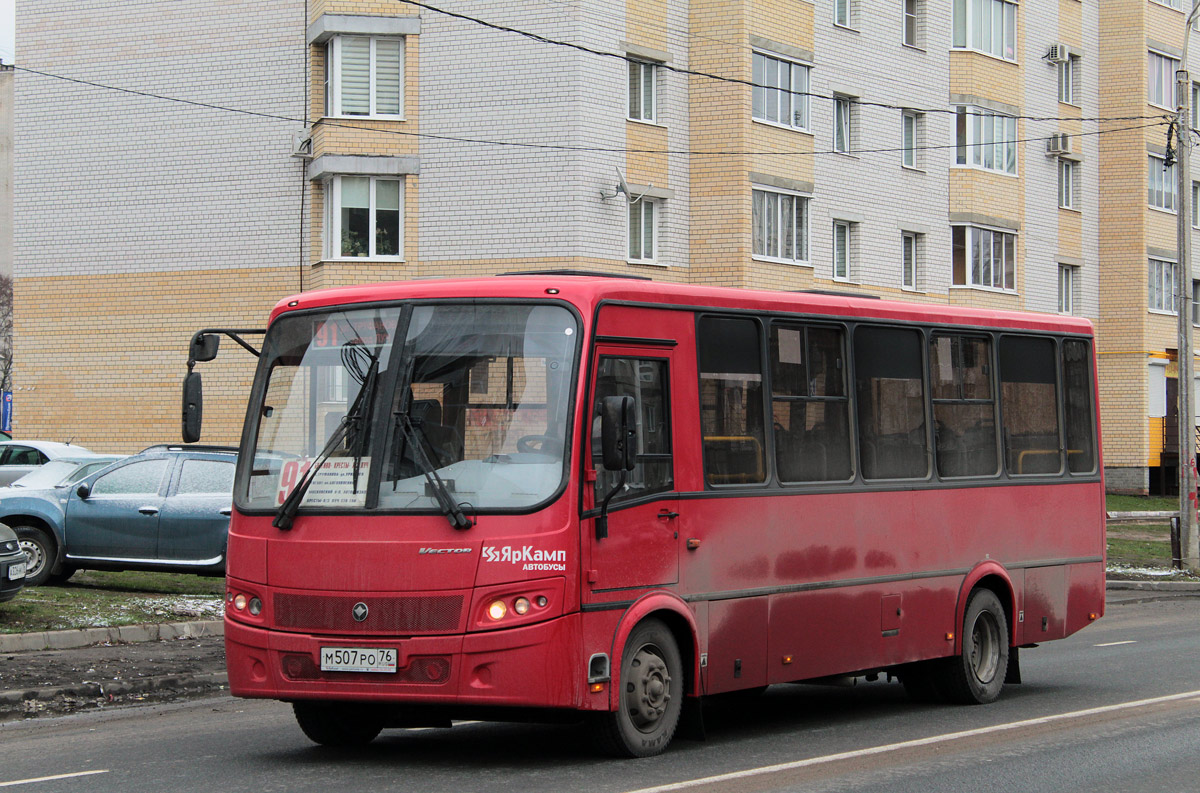 Yaroslavl region, PAZ-320412-04 "Vector" # М 507 РО 76