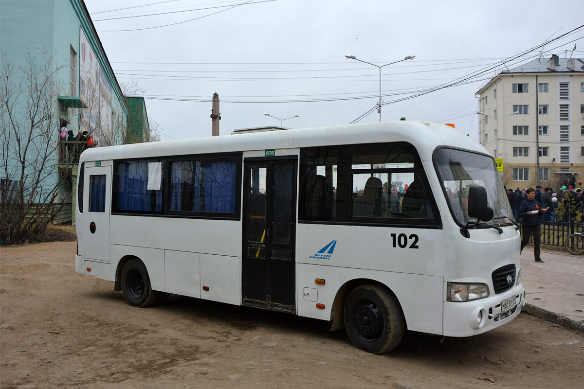 Саха (Якутия), Hyundai County LWB (группа ТагАЗ) № 102