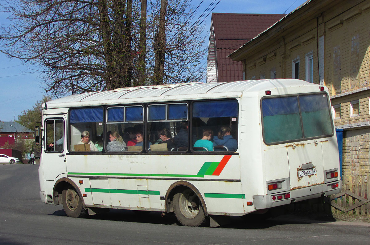 Нижегородская область, ПАЗ-32053 № О 594 ВА 152