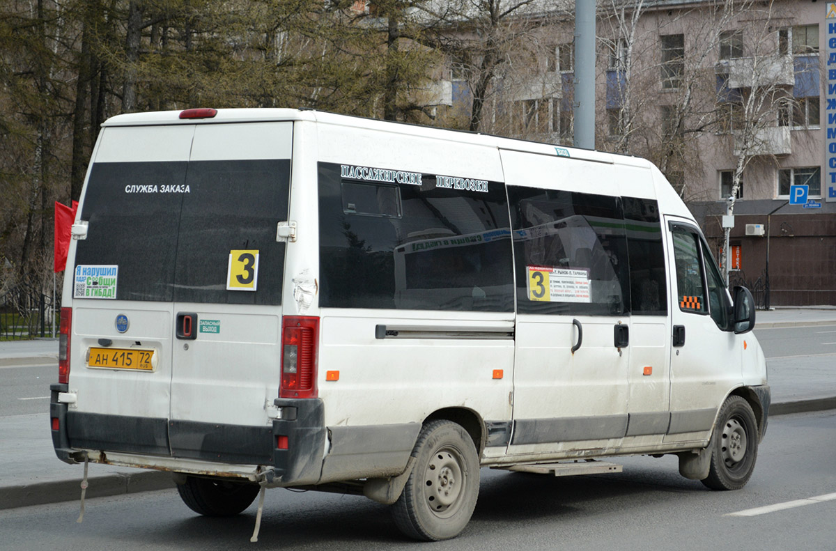 Тюменская область, FIAT Ducato 244 CSMMC-RLL, -RTL № АН 415 72