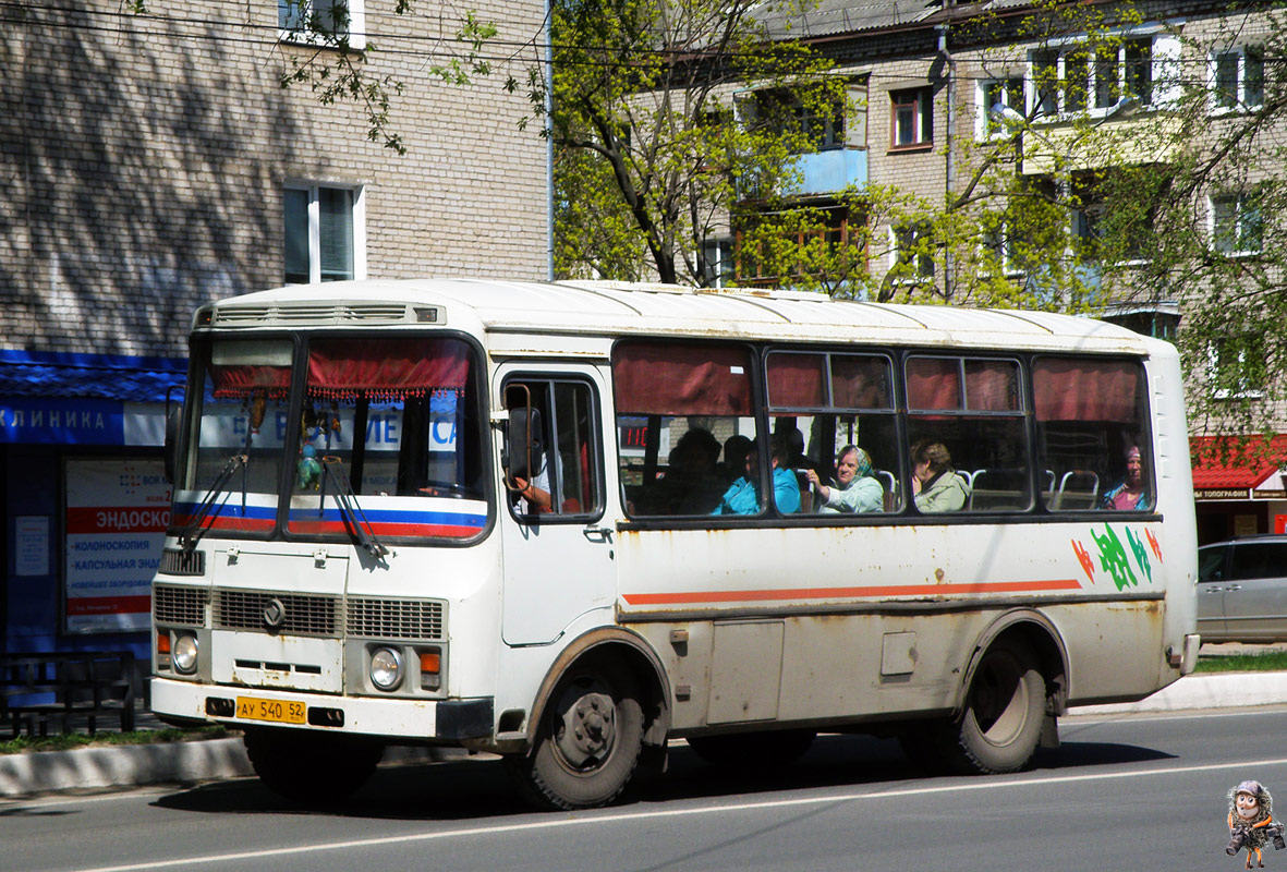 Нижегородская область, ПАЗ-32054 № АУ 540 52