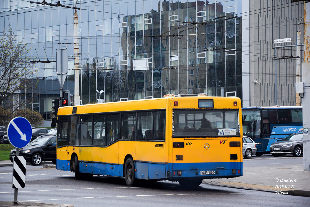 Литва, Mercedes-Benz O405N2 № 498