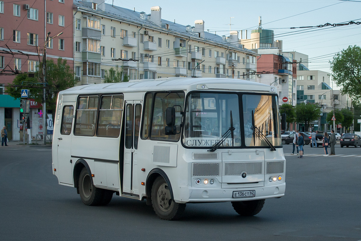 Рязанская область, ПАЗ-32053 № Е 136 СТ 62