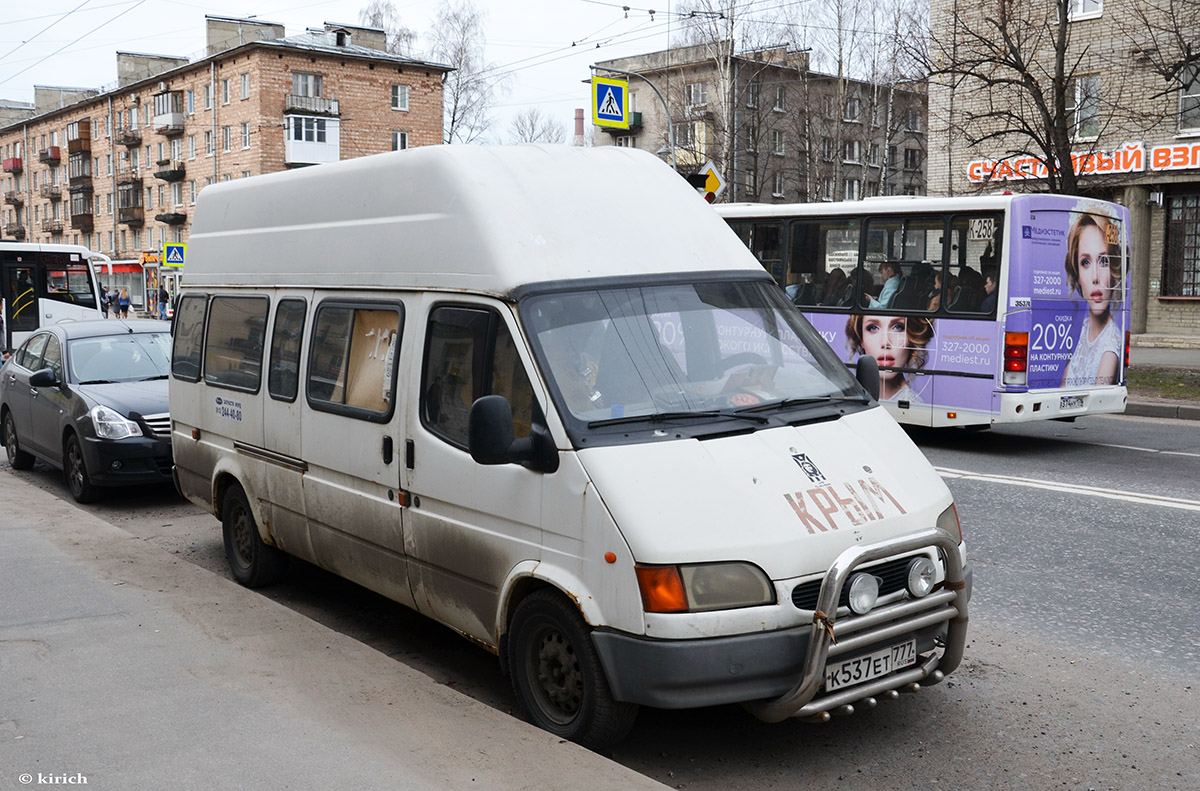 Республика Крым, Ford Transit Hi-Cube № К 537 ЕТ 777 — Фото — Автобусный  транспорт