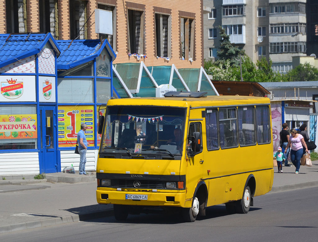 Волынская область, БАЗ-А079.14 "Подснежник" № AC 6869 CA