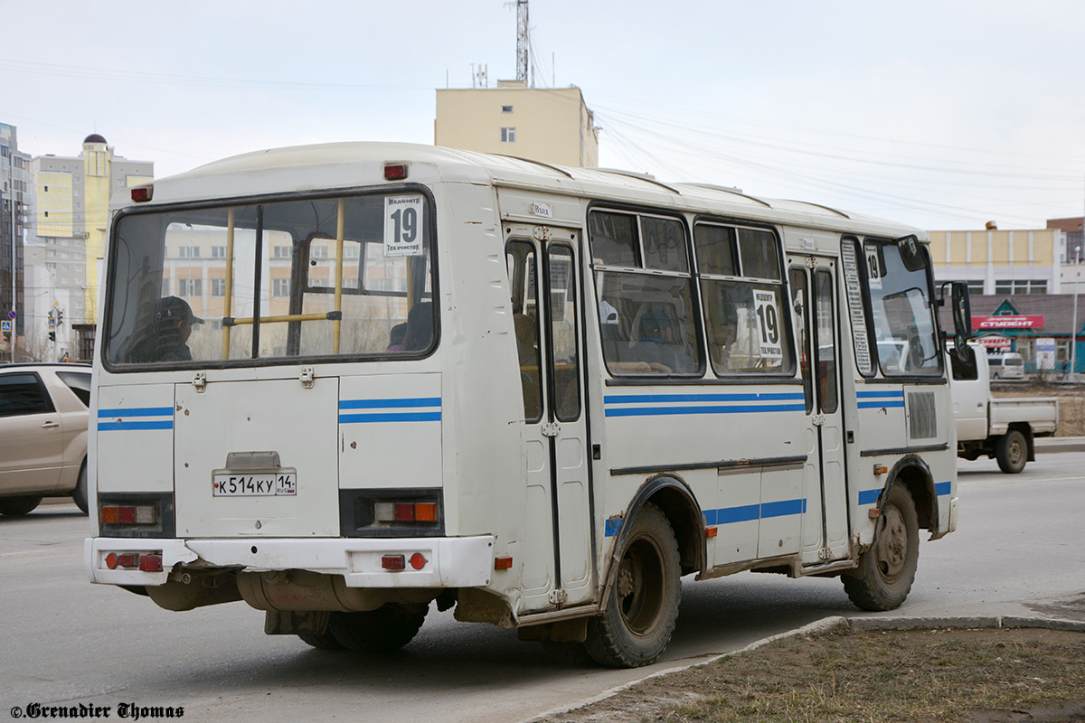 Sacha (Jakucja), PAZ-32054 Nr К 514 КУ 14