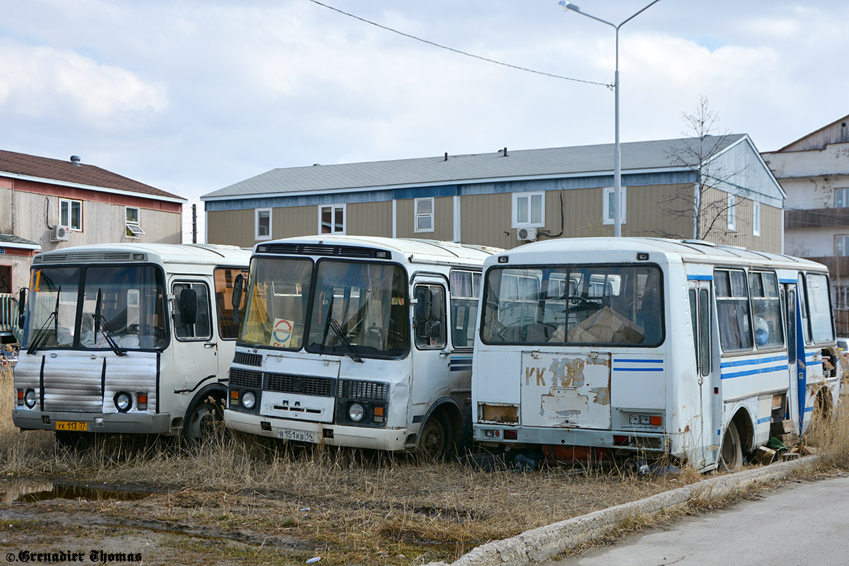 Саха (Якутия), ПАЗ-32054 № УХ 113 77; Саха (Якутия), ПАЗ-3205 (00) № В 151 КВ 14; Саха (Якутия), ПАЗ-3205-110 № Х 321 ЕТ 14