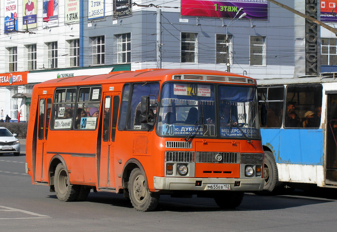 Нижегородская область, ПАЗ-32054 № М 655 ЕВ 152