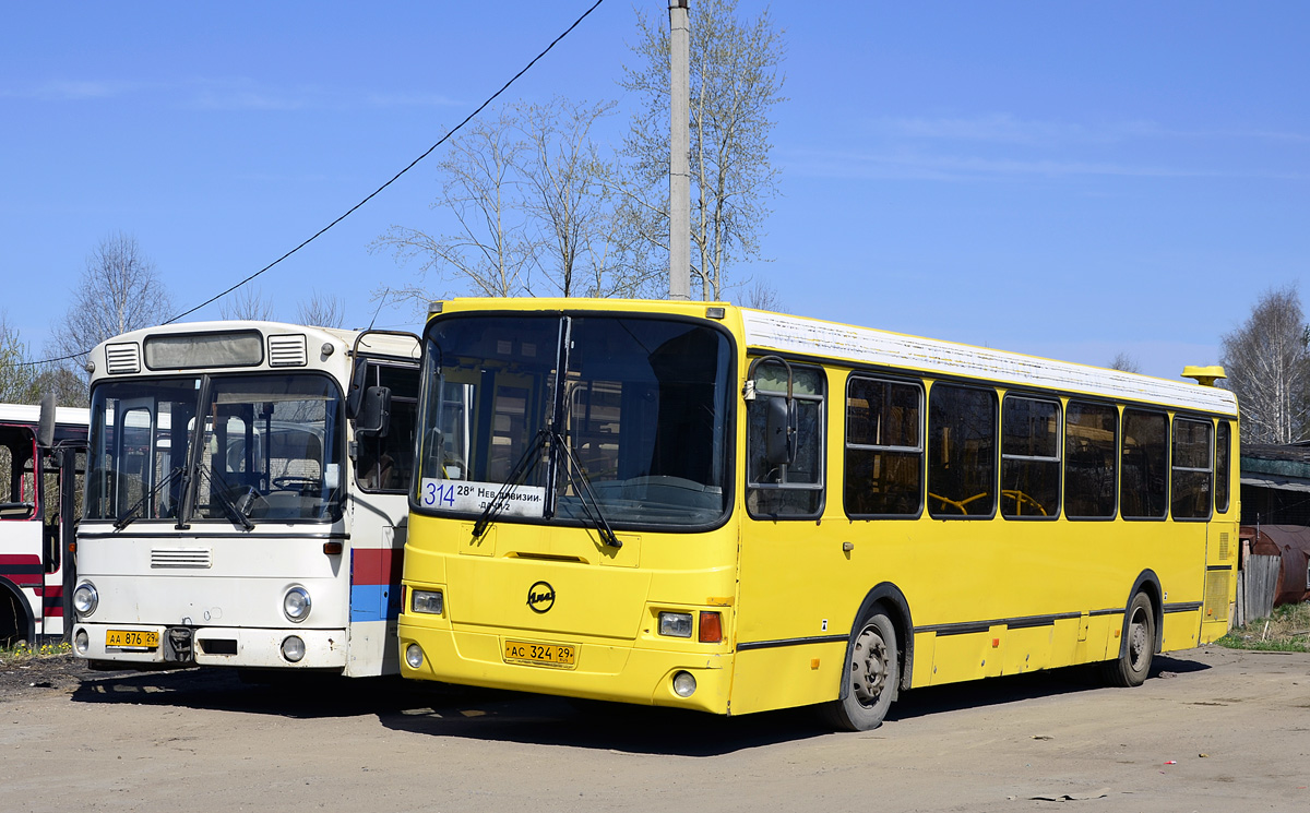 Архангельская область, ЛиАЗ-5256.35 № АС 328 29