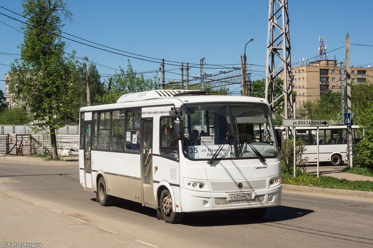 Moskva, PAZ-320412-04 "Vector" č. С 420 ВМ 799