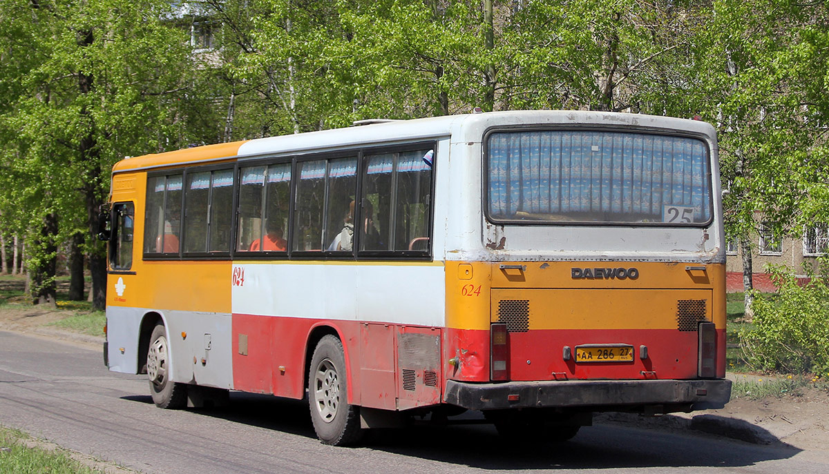 Хабаровский край, Daewoo BS106 Royal City (Busan) № 624