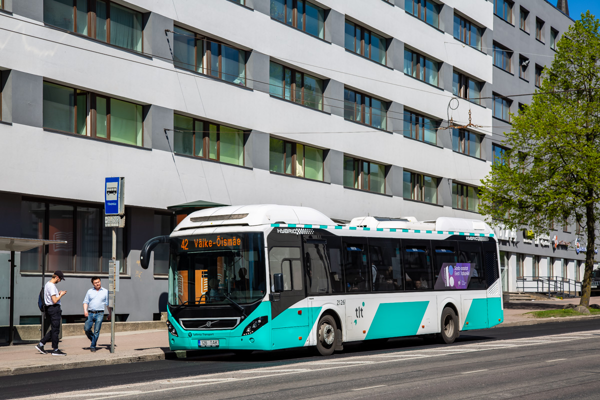 Эстония, Volvo 7900 Hybrid № 2126