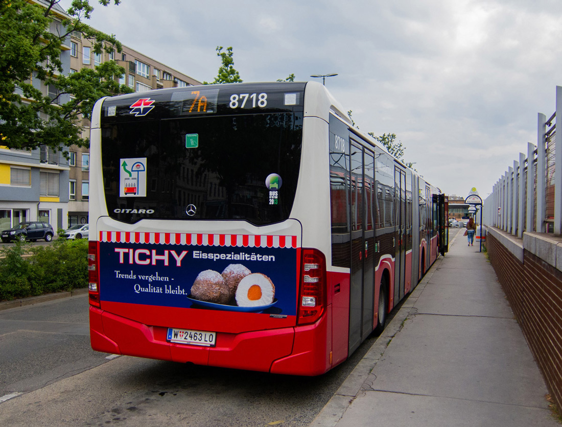 Австрия, Mercedes-Benz Citaro C2 G № 8718