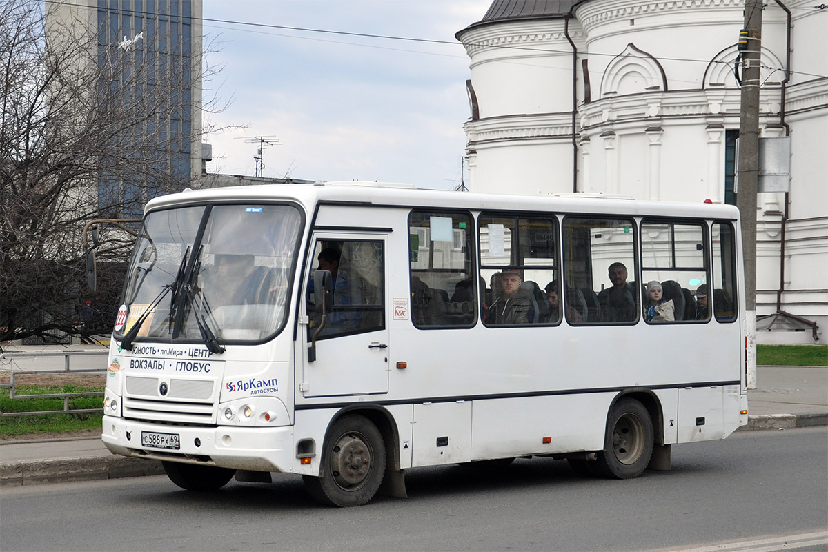 Тверская область, ПАЗ-320302-11 № С 586 РХ 69