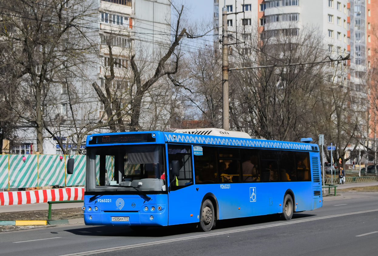Москва, ЛиАЗ-5292.65 № 9265321