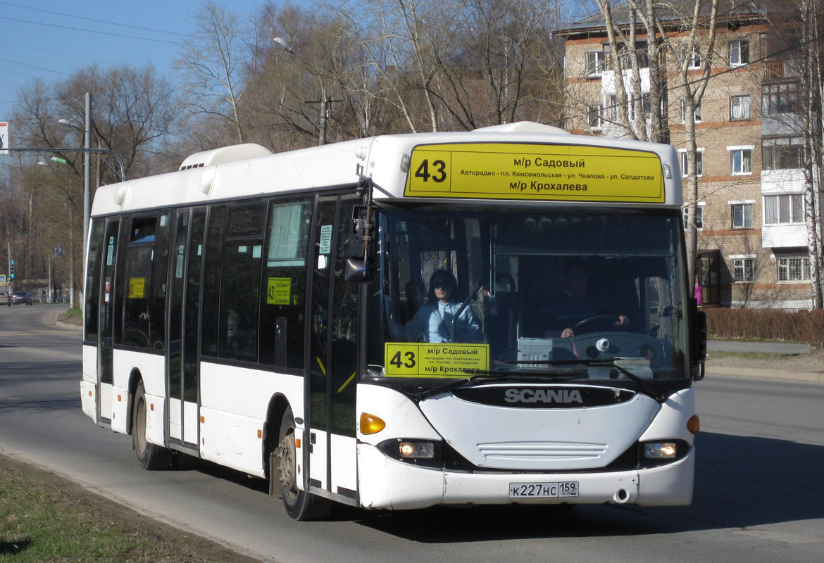 Пермский край, Scania OmniLink I (Скания-Питер) № К 227 НС 159