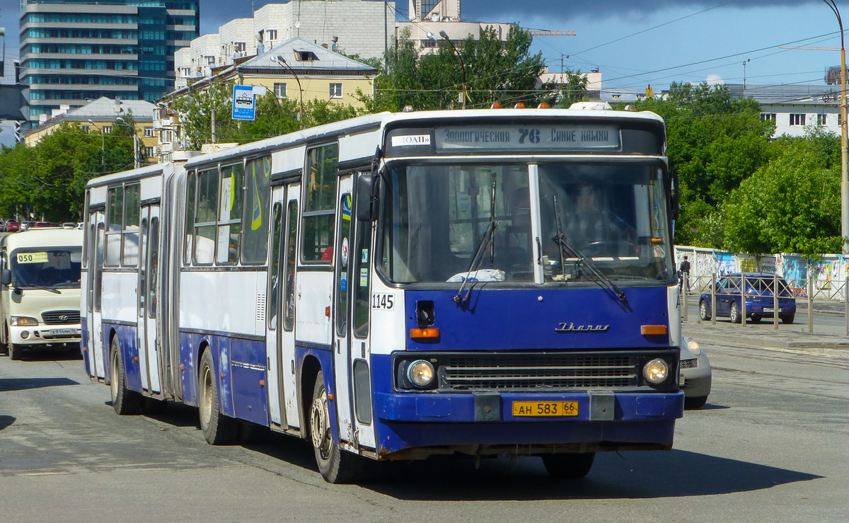 Sverdlovsk region, Ikarus 283.10 # 1145