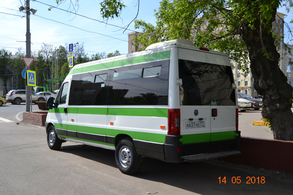 Москва, FIAT Ducato 244 CSMMC-RLL, -RTL № А 637 УЕ 777