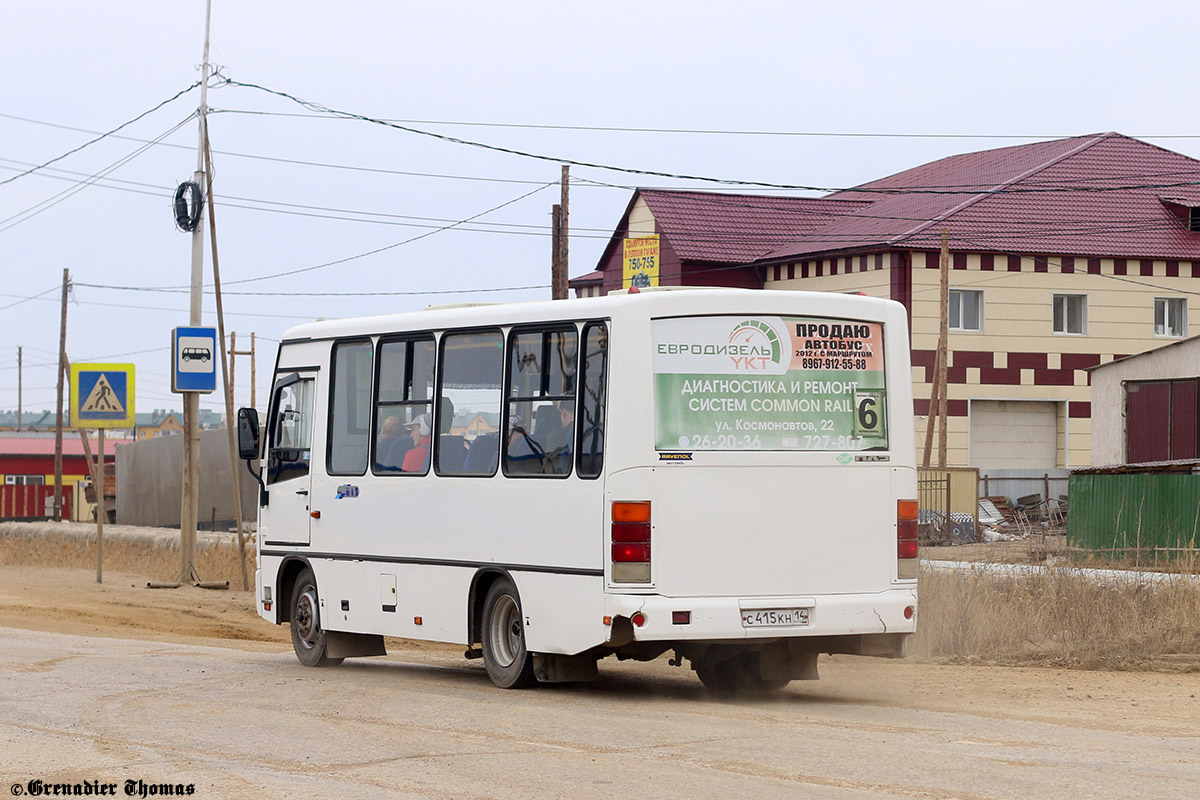 Саха (Якутия), ПАЗ-320302-08 № С 415 КН 14