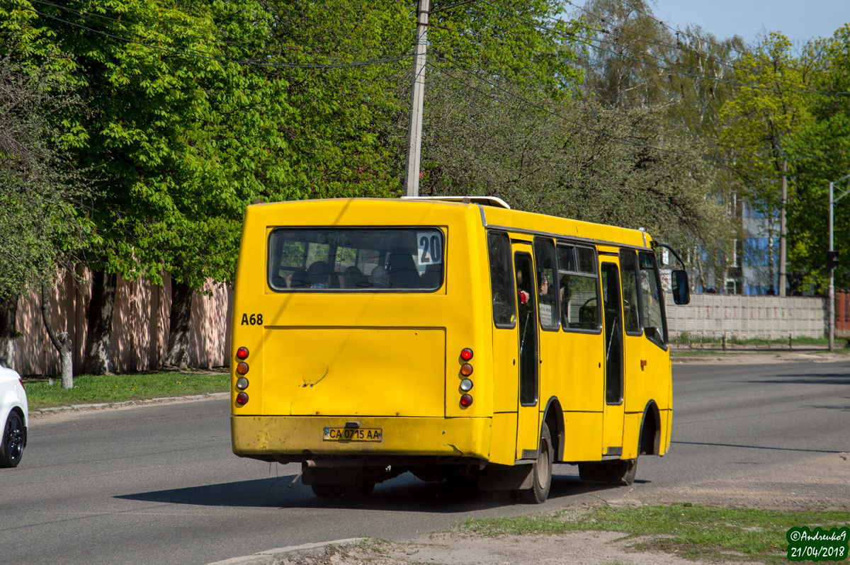 Черкасская область, Богдан А09202 № А68