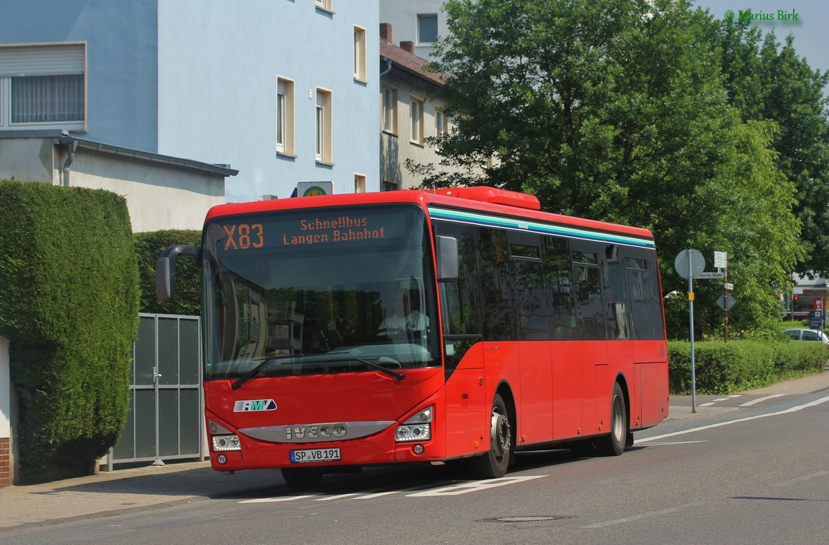 Рейнланд-Пфальц, IVECO Crossway LE CITY 12M № SP-VB 191