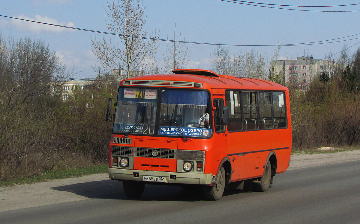 Нижегородская область, ПАЗ-32054 № М 655 ЕВ 152