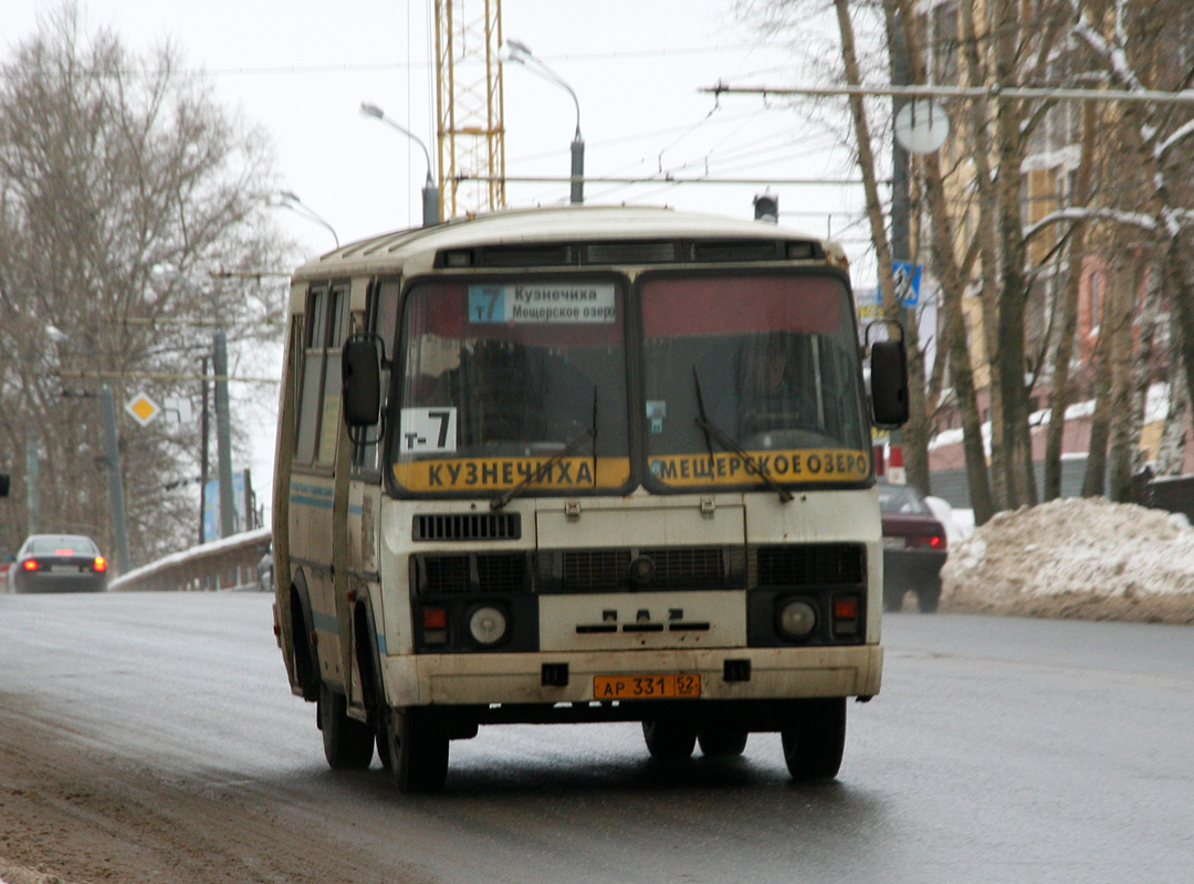 Нижегородская область, ПАЗ-32054 № АР 331 52